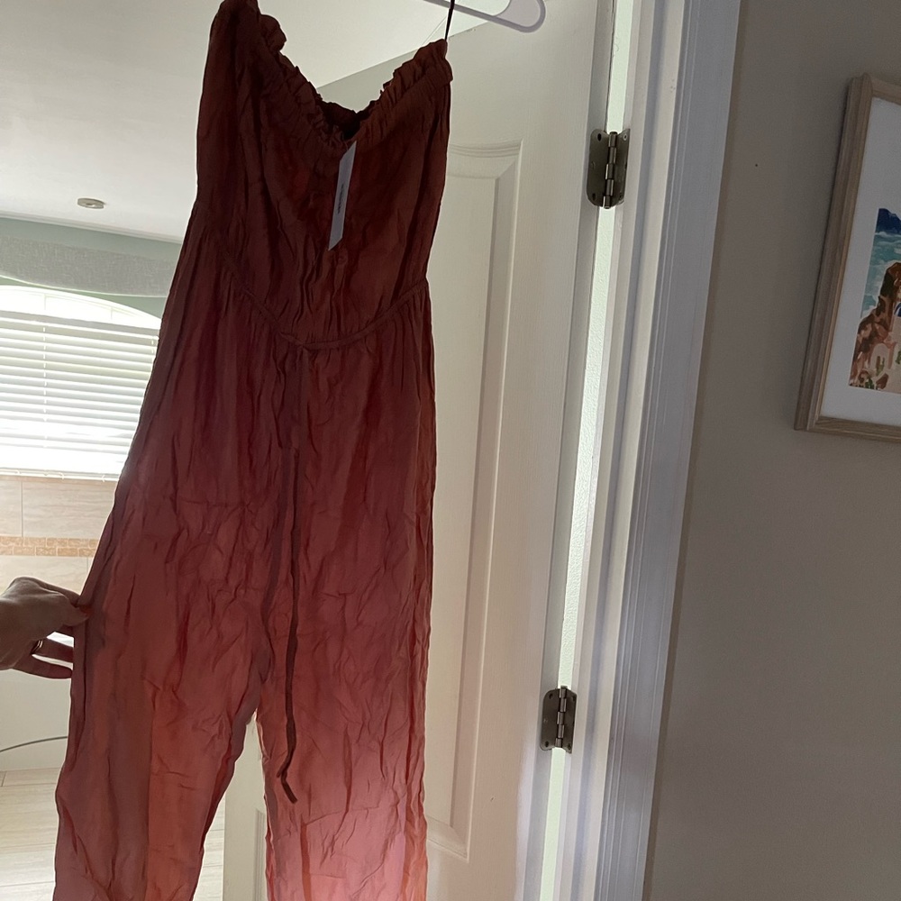 NWT Promesa strapless ombre romper